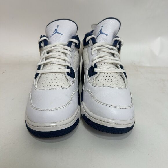 Nike Shoes Air Jordan 4 Retro BG “Columbia/Legend Blue” 2024 - Picture 2 of 9